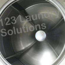 Refurbished Huebsch HC80VXVQU60001 Stainless Steel Front Load Washer with 80 lbs and 208-240 volts