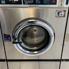 Refurbished Dexter T400 Triple Load Washer Stainless Steel Model with 40lbs 208-240 volts and 3 phase induction
