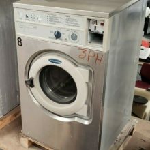 Refurbished Wascomat W620 Stainless Steel Front Load Washer with 20 lbs 208-240 volts and 3 phase induction